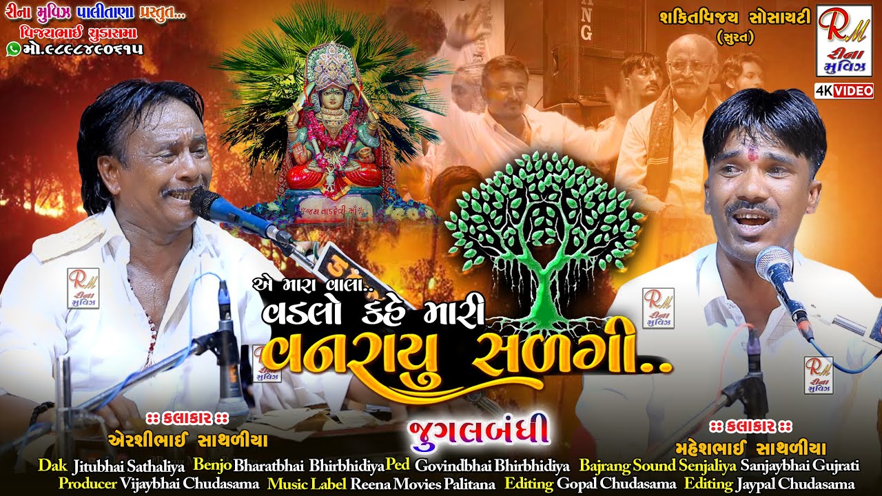 09વડલો કહે વનરાયું સળગી.._શક્તિવિજય (સુરત)|| Airshibhai S,Mahesh S ||Dakla2025@ReenaMoviesPalitana