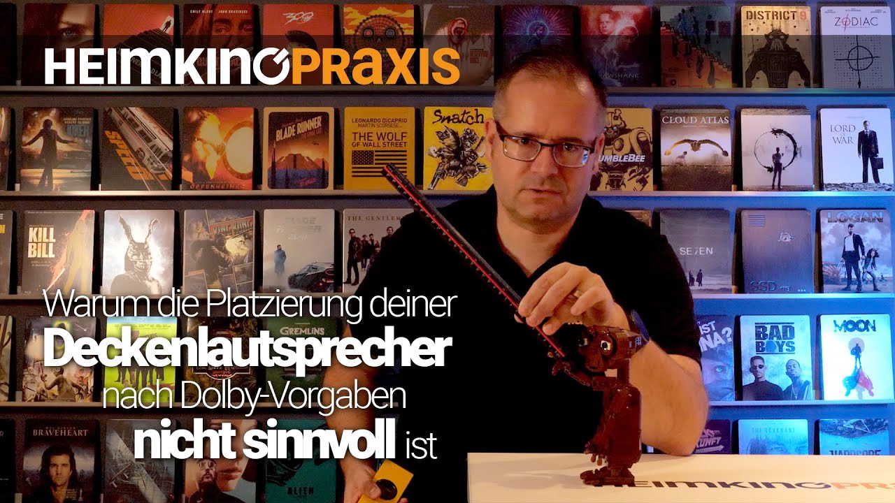 Warum die Platzierung deiner Deckenlautsprecher nach Dolby-Vorgaben nicht sinnvoll ist (EP185)