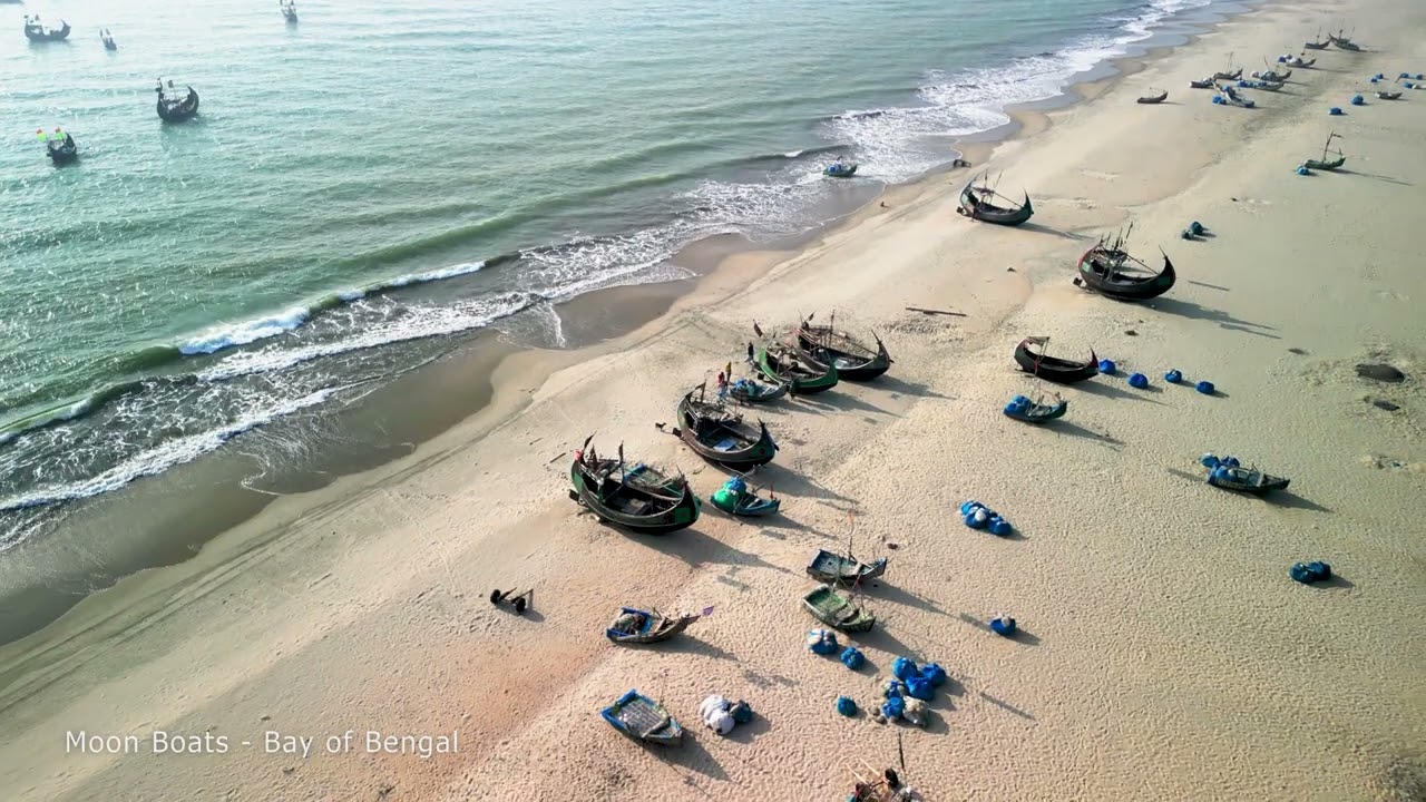 4k Moon Boats of Bangladesh 2023
