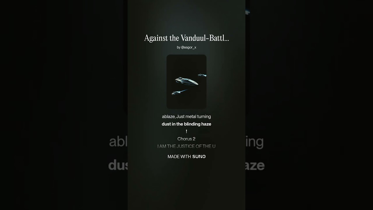 Against the Vanduul - Battle with Metal (Star Citizen Heavy Metal Song Lyrics Vanduul Anvil Hornet)