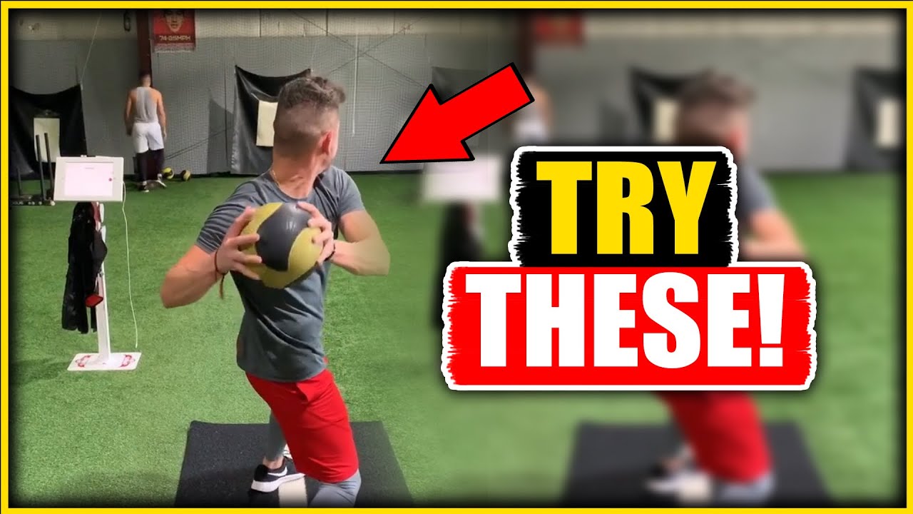 Top Velocity Med Ball Drills Explained!  [3X Med Ball Throws]