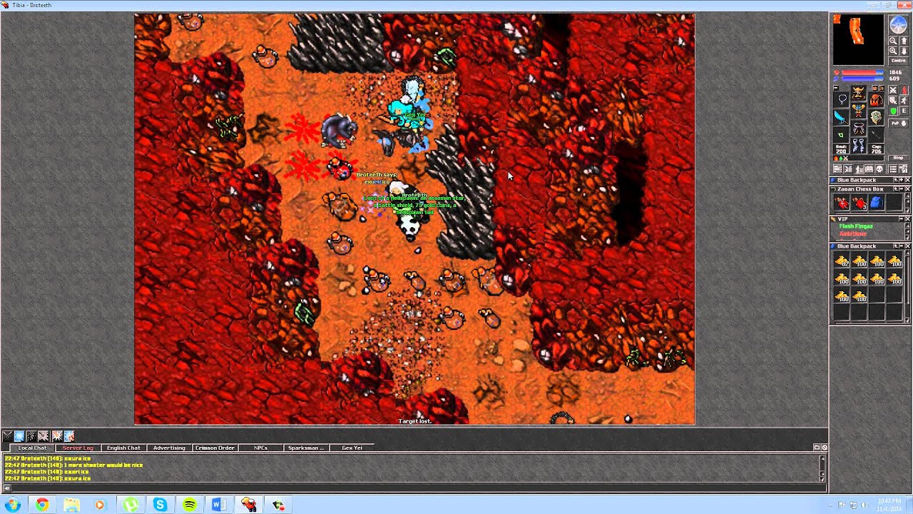 Tibia - Broteeth Hellspawn's and Plaguesmiths