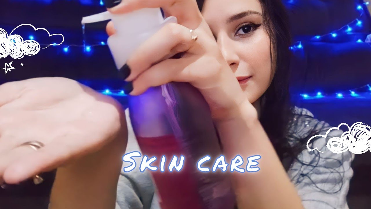 POSSO FAZER SUA SKIN CARE DA NOITE? - ASMR CASEIRO (CASEIRINHO)