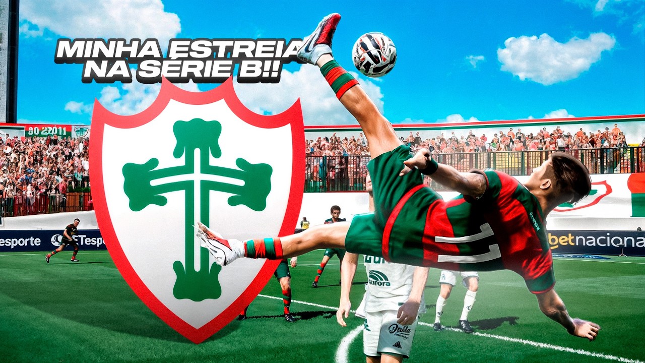 MINHA ESTREIA NA SÉRIE B NA LUSA, NOSTÁLGICO! ❤️- PES 2025 - RUMO AO ESTRELATO #02