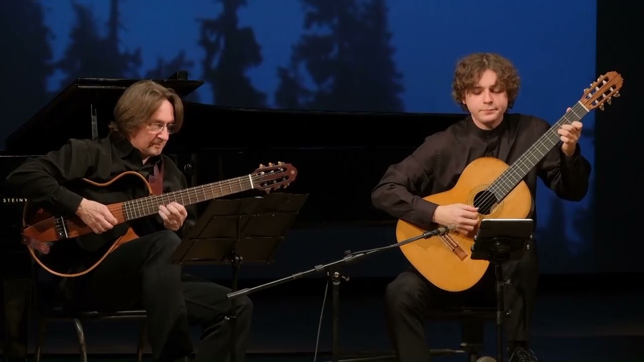Sergei Gudelev and Alexander Markov plays Cavatine by Stanley Myers
