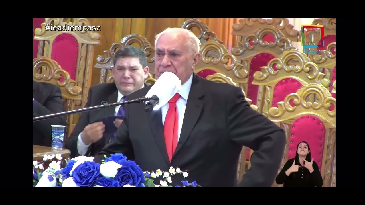 Pr. Raimundo Soares de Lima adverte seus obreiros e seu neto chora