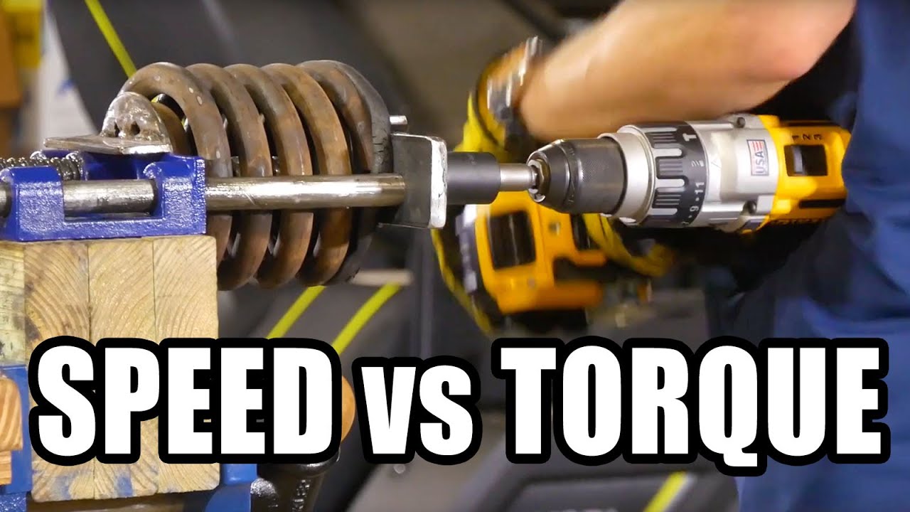 What You NEED To Know About Drill Torque & Speed