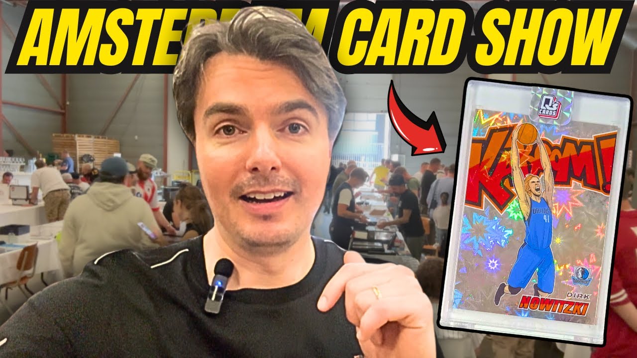 The FIRST Sports Card Trade Show in AMSTERDAM! And it was AWESOME 💥
