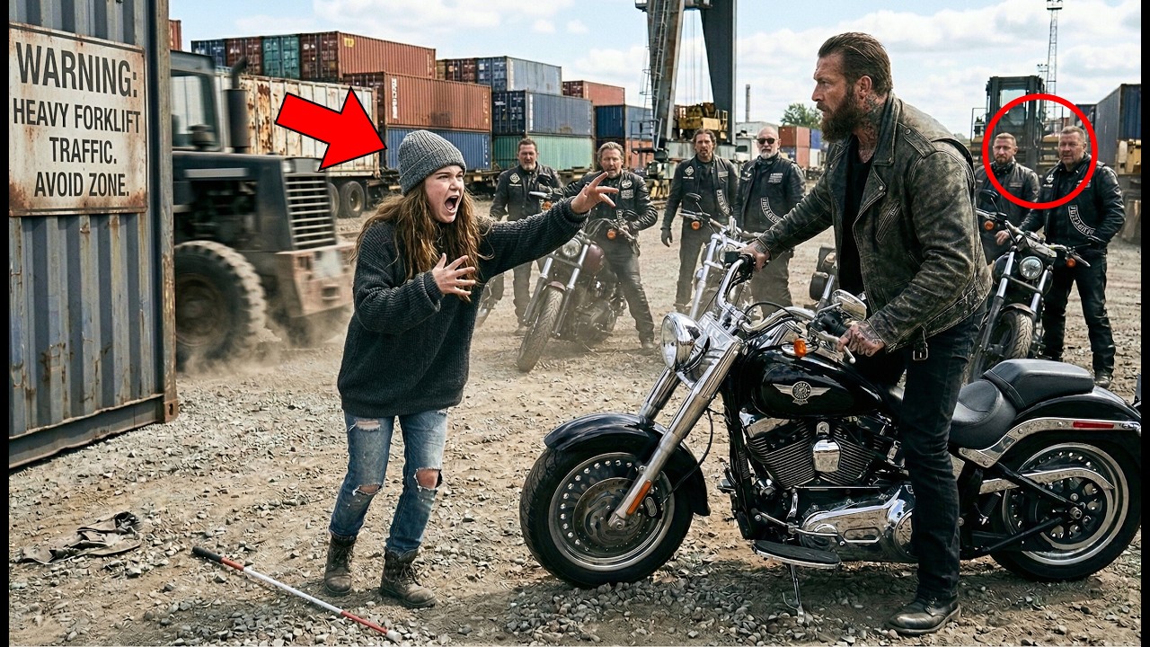 “Run, It’s a Trap!” A Blind Homeless Girl Warned Seven Hells Angels, Saving Them From an Ambush