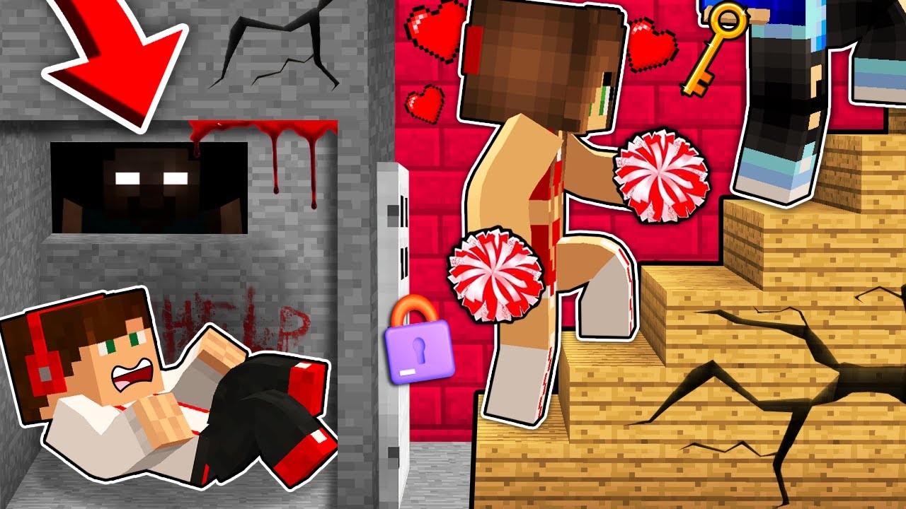 ZOSTAŁEM UWIĘZIONY W UPIORNEJ PIWNICY W MINECRAFT?! GPLAY & LUMI