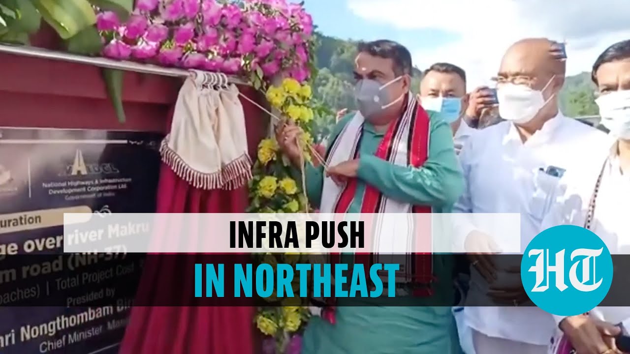 Modi govt's all-weather road push in Northeast: Nitin Gadkari unveils 16 projects in Manipur