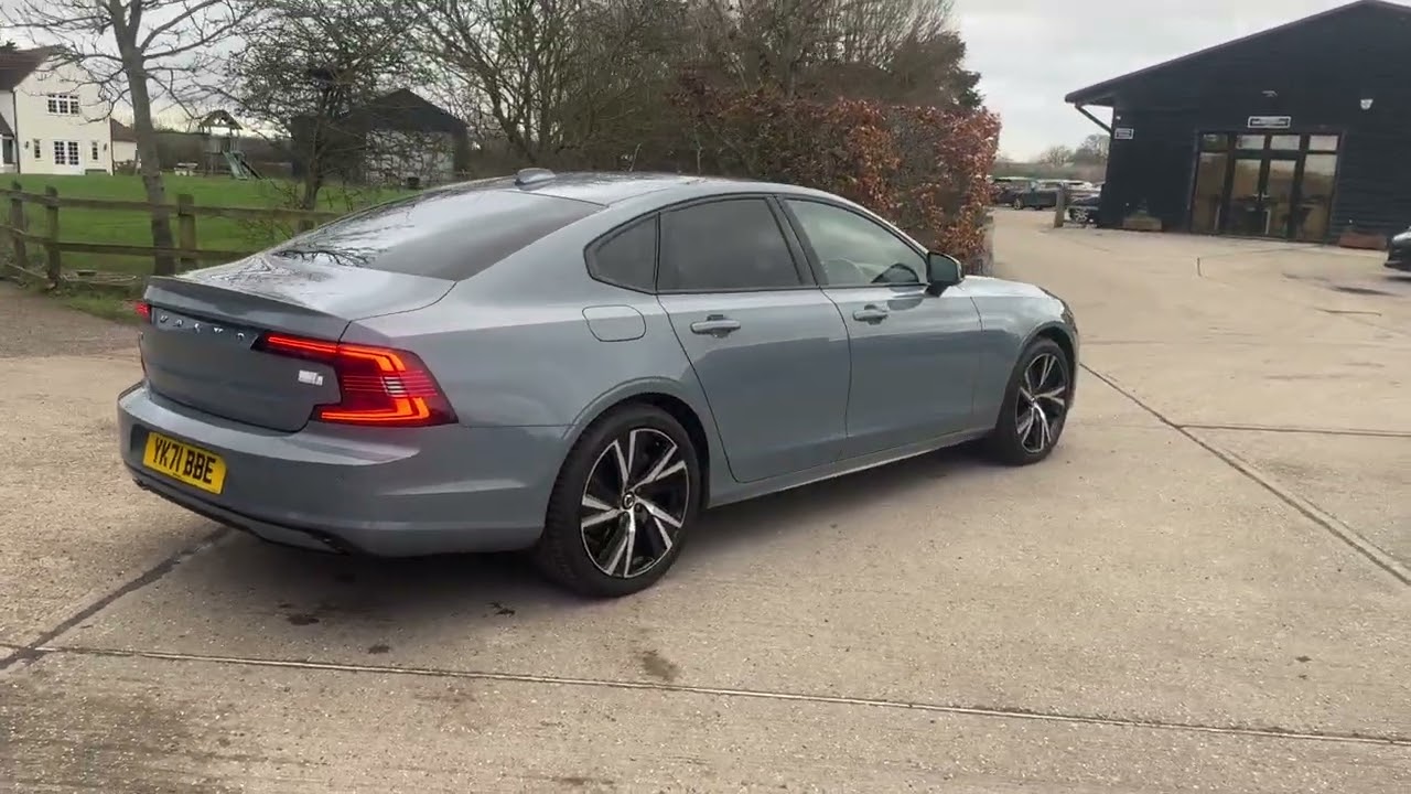 volvo S90 r design auto recharge blue 2021 for sale @Auto 2000 epping 