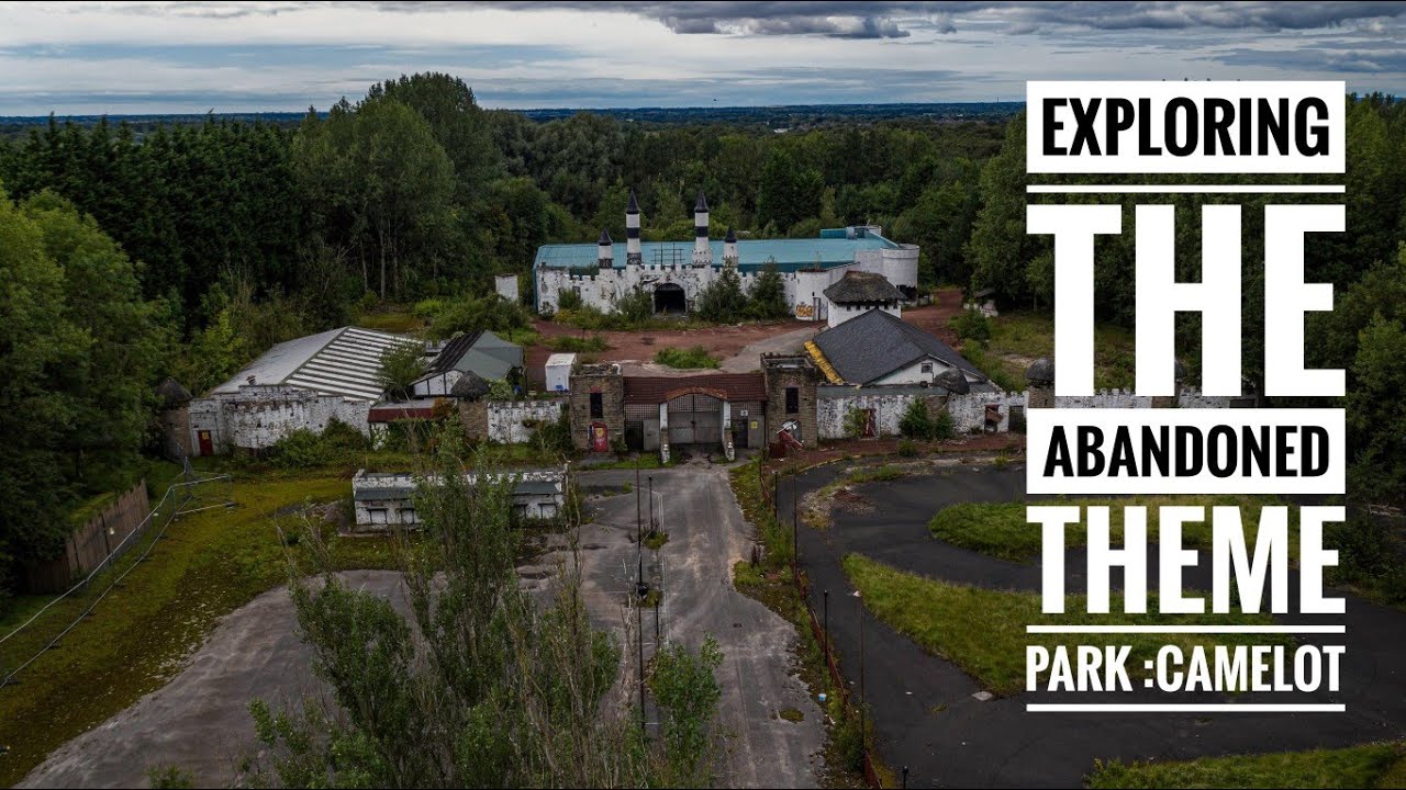 Stunning Drone Footage of a Mysterious Abandoned Theme Park!
