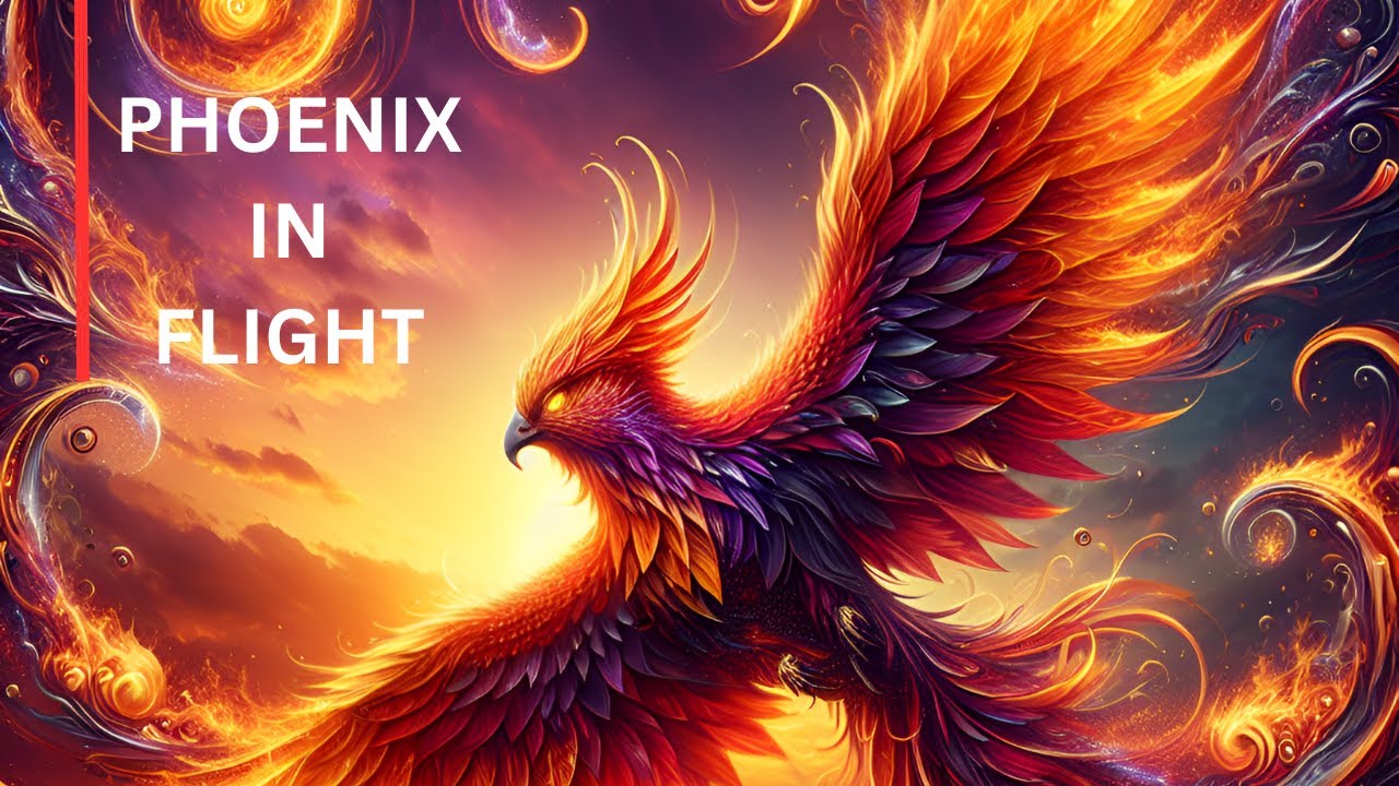 Phoenix in flight