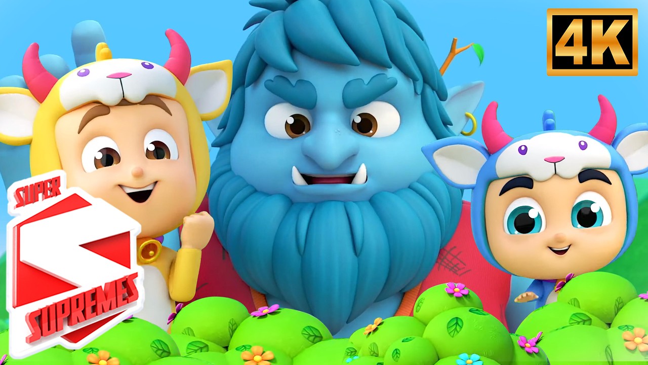 Three Billy Goats Gruff – Animated Short Story for Toddlers