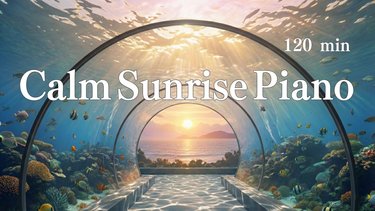 Calm Sunrise Piano | 朝焼けにピアノBGM - Relaxing & Healing