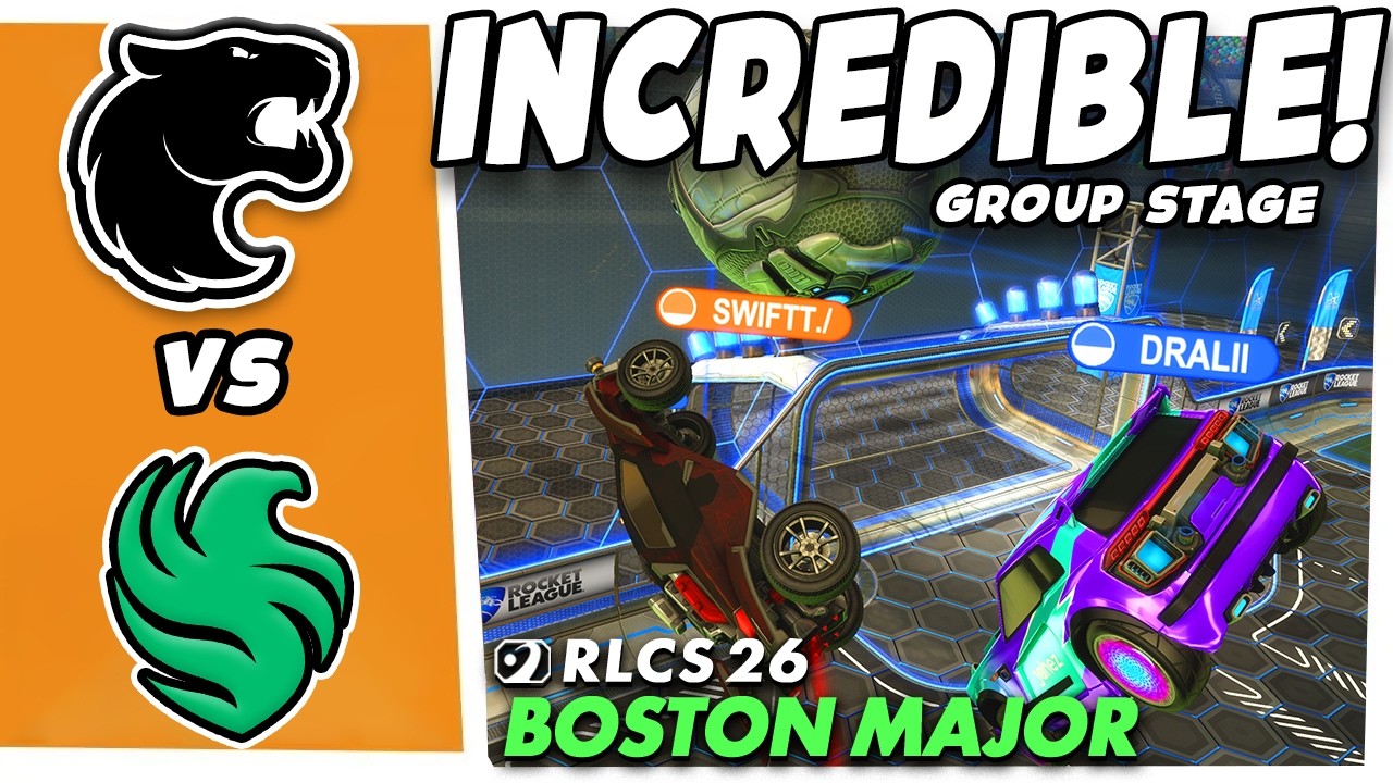Furia vs Falcons HIGHLIGHTS! | RLCS BOSTON MAJOR 2026 | Group Stage