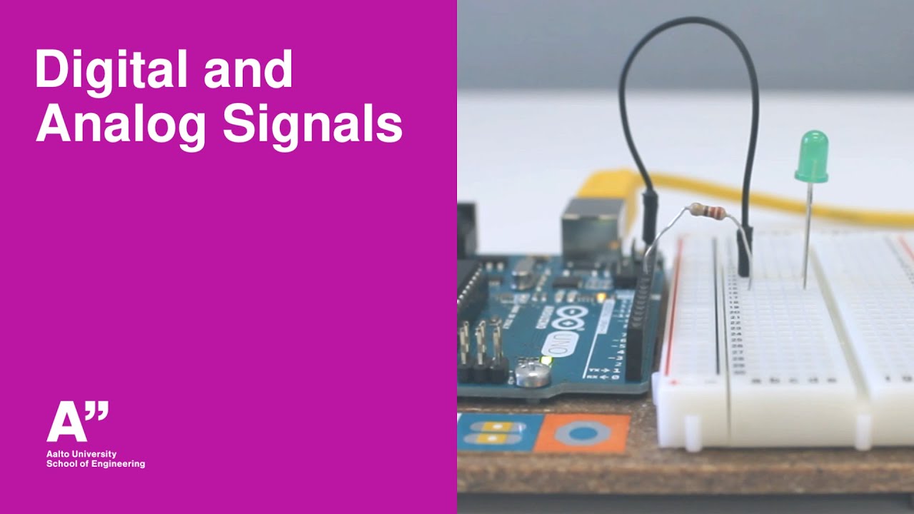 Digital & Analog signals | Arduino Basics Tutorial