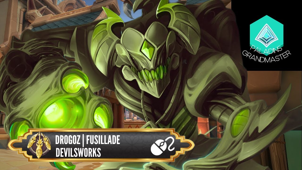 The GOD Drogoz : 28 Kills on Bazaar 🔥🐉 (iMusttBreakyou) Paladins Grandmaster