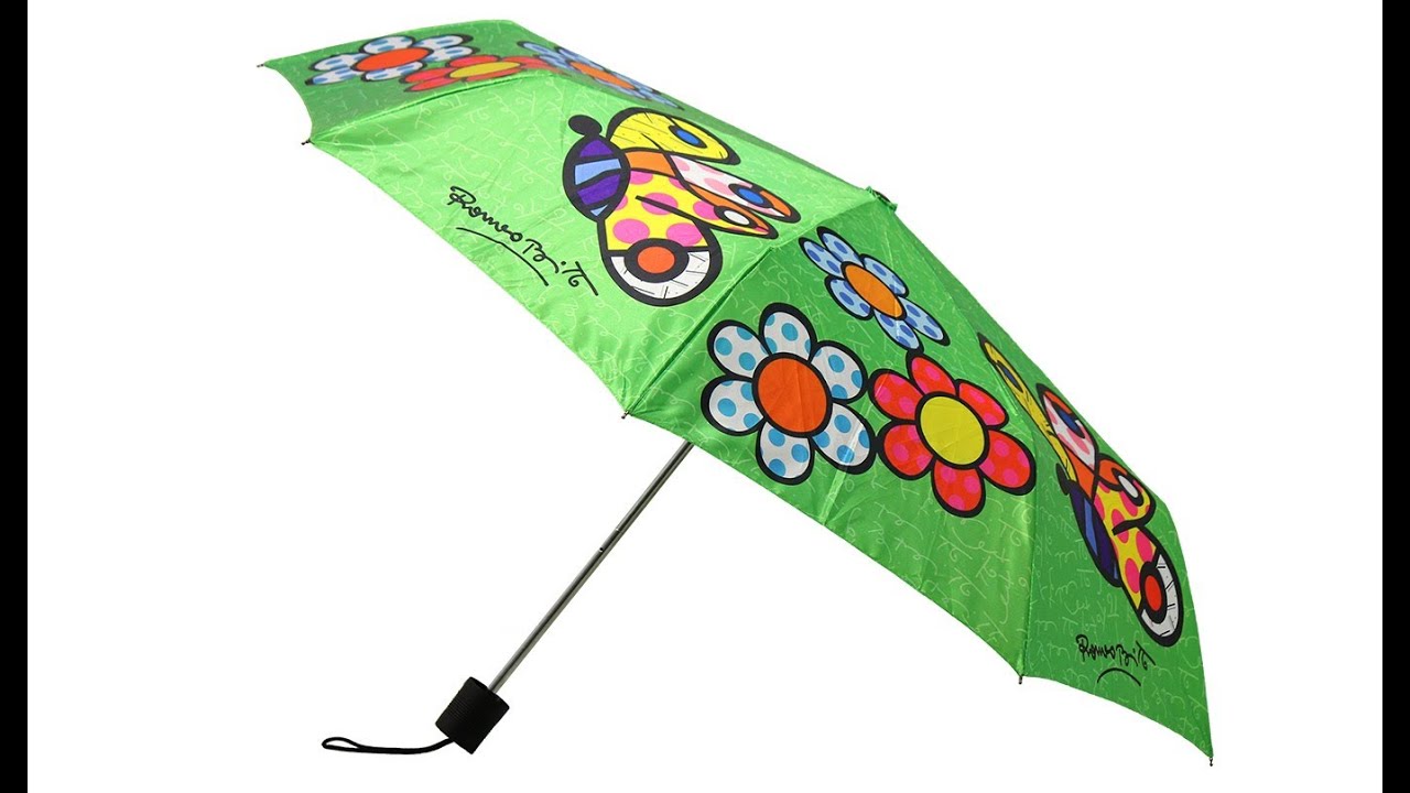 Складной зонт Romero Britto umbrella - www.FreshBags.ru