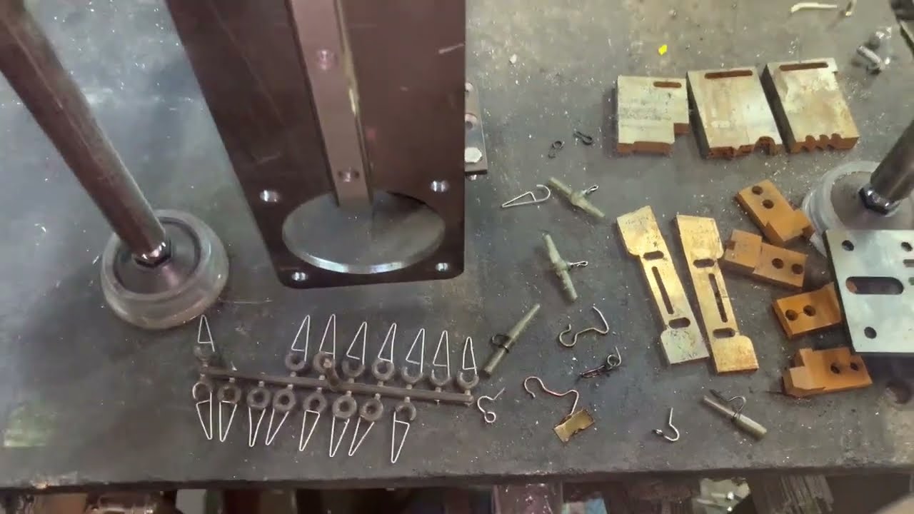 Universal machine for the production of fishing tackle.Бизнес в гараже.