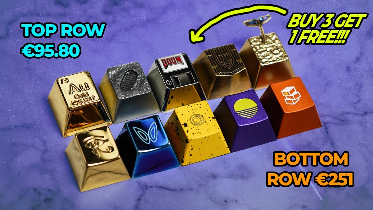 Terra Keycaps: AFFORDABLE ARTISAN KEYCAPS!!!