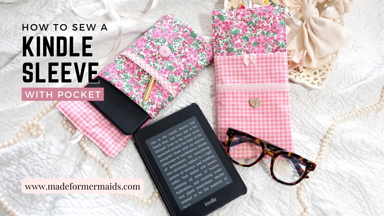 Как сшить чехол для Kindle с карманом