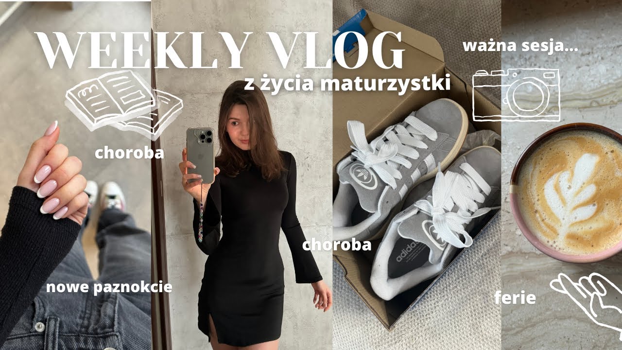 WEEKLY VLOG | ważny dzień, choroba, zaproszenie, co się u mnie dzieje?