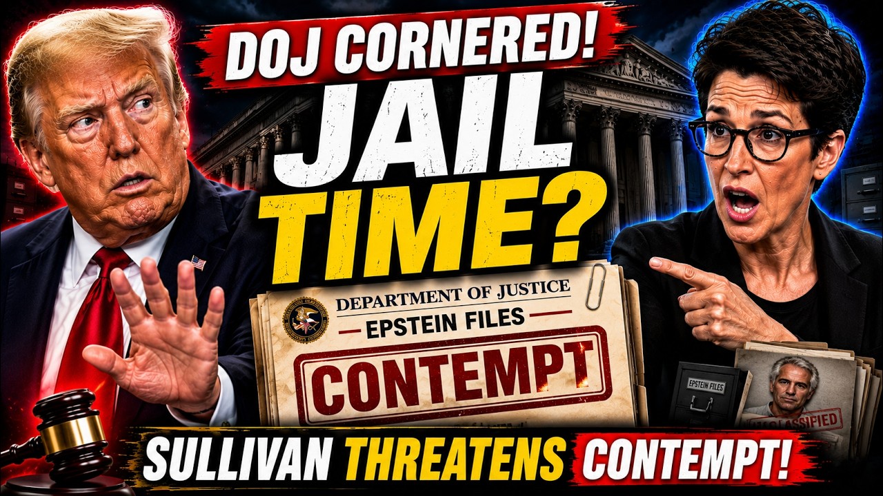 DOJ CORNERED: Judge Sullivan Threatens Contempt Over Epstein Files, Jail Time On The Table