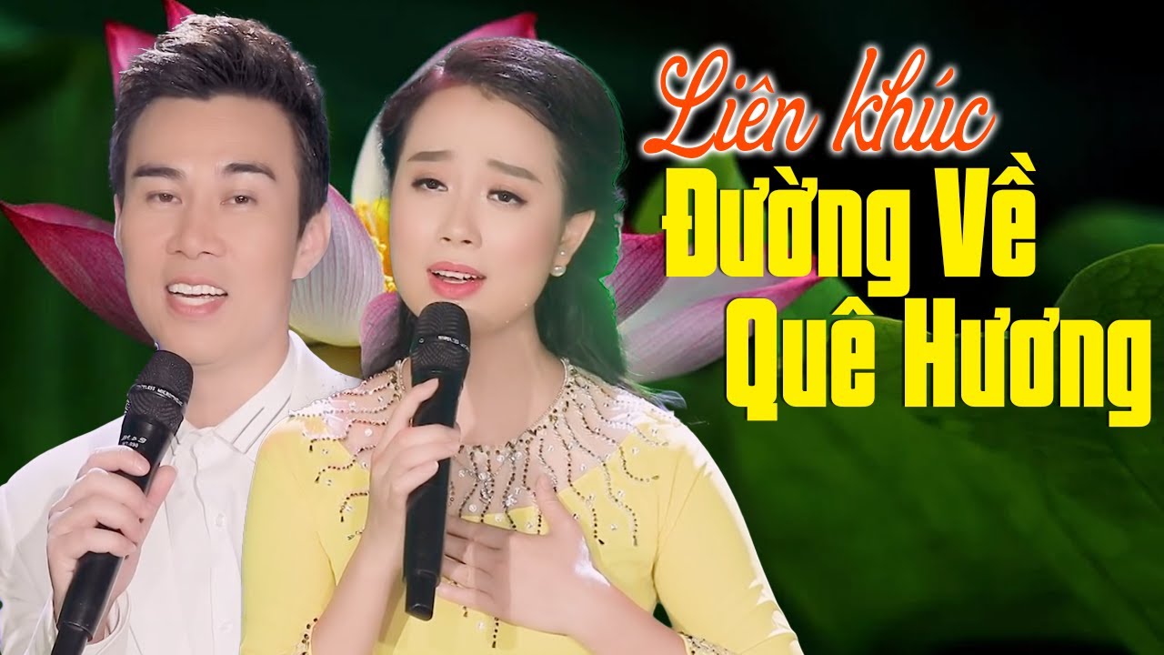 Đường Về Quê Hương - Áo Hoa | Song Ca Nhạc Quê Hương Quá Ngọt Khiến Người Nghe Ngẩn Ngơ
