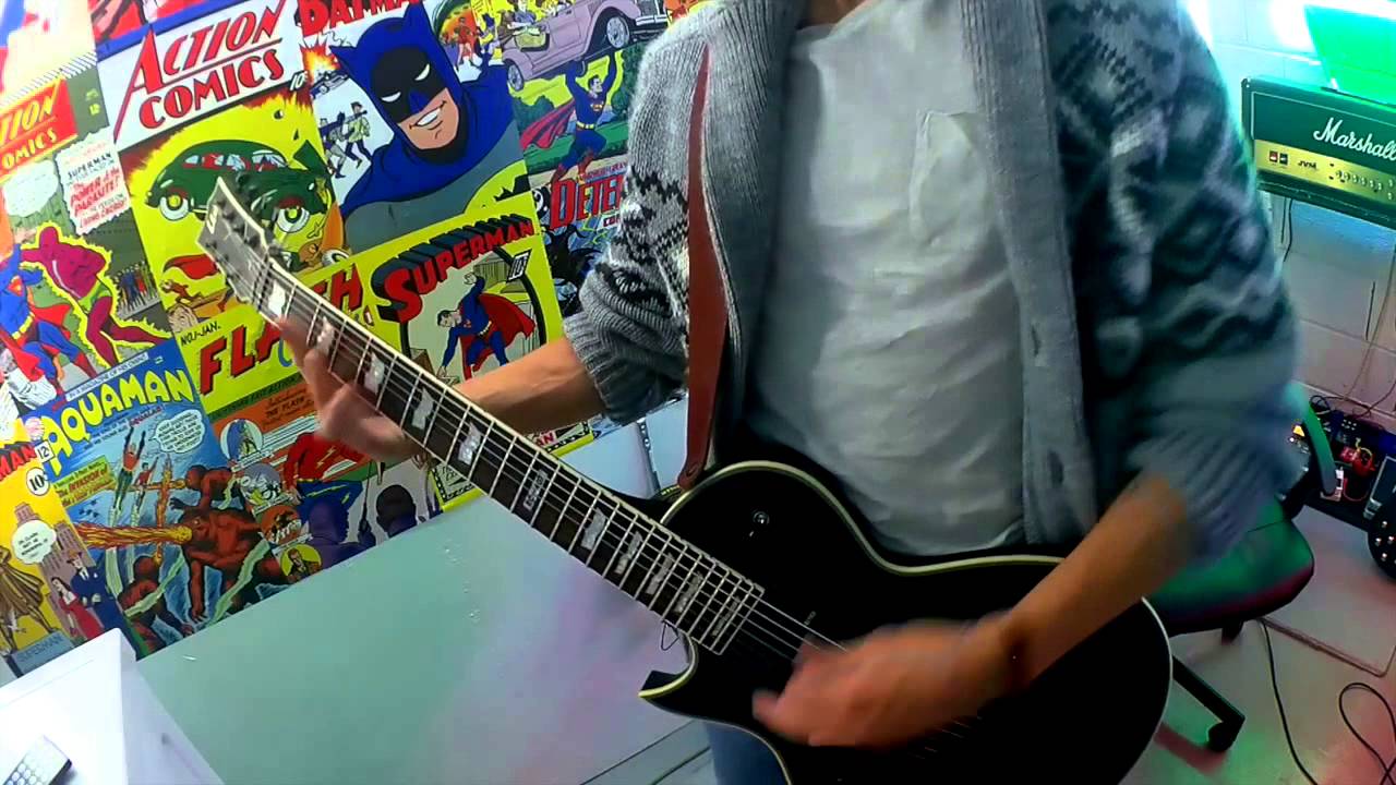 -Hysteria - MUSE guitar cover-