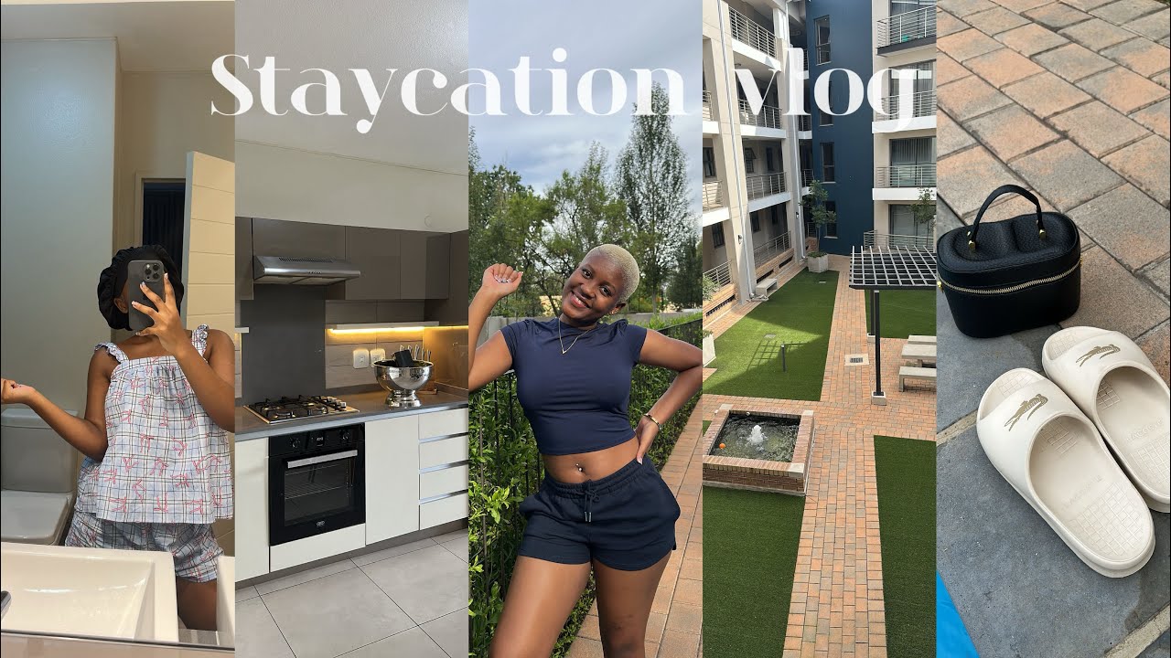 Vlog: Staycation with my best friend,Sandton Airbnb tour,girls night, spending quality time together
