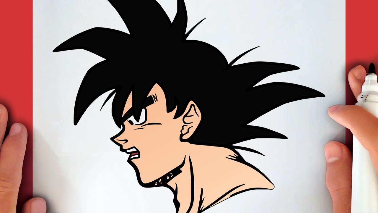 HOW TO DRAW GOKU