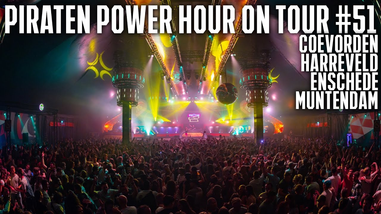 COMPLETE CHAOS OP FRESHTIVAL EN MET EEN POLITIEAUTO OP PAD?! | PIRATEN POWER HOUR ON TOUR #51