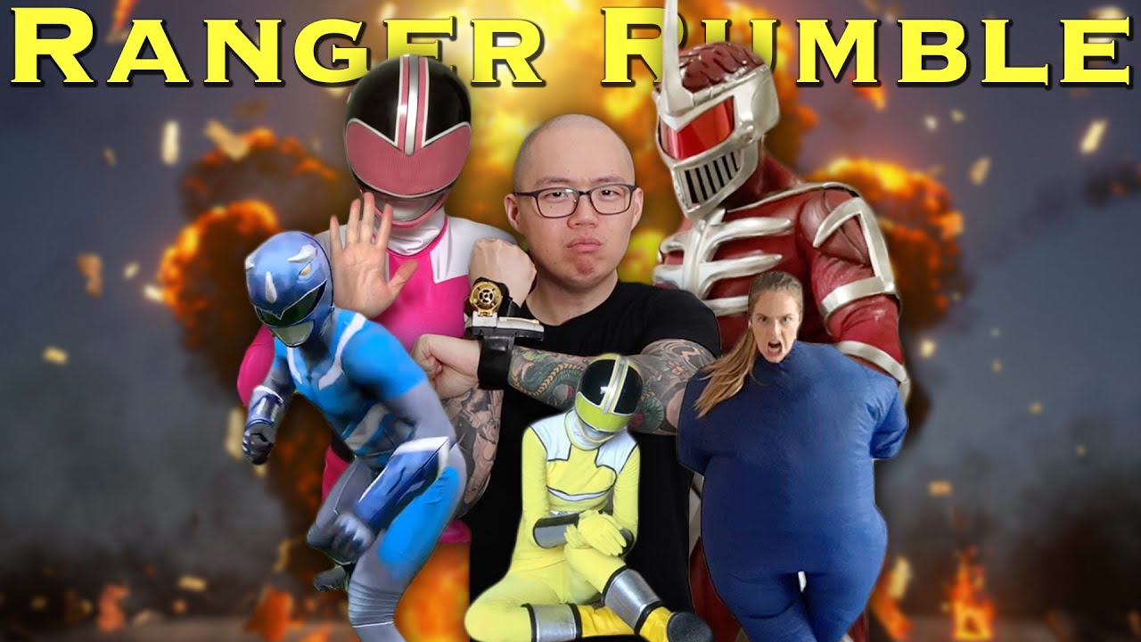 RANGER RUMBLE - feat. REAL Power Rangers [BEHIND THE SCENES] #FightChallenge