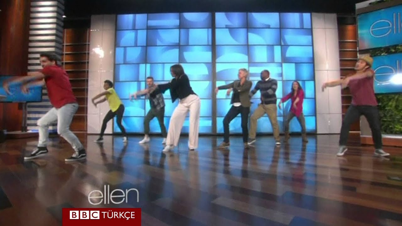 Michelle Obama'dan Ellen DeGeneres'in programında dans gösterisi - BBC TÜRKÇE