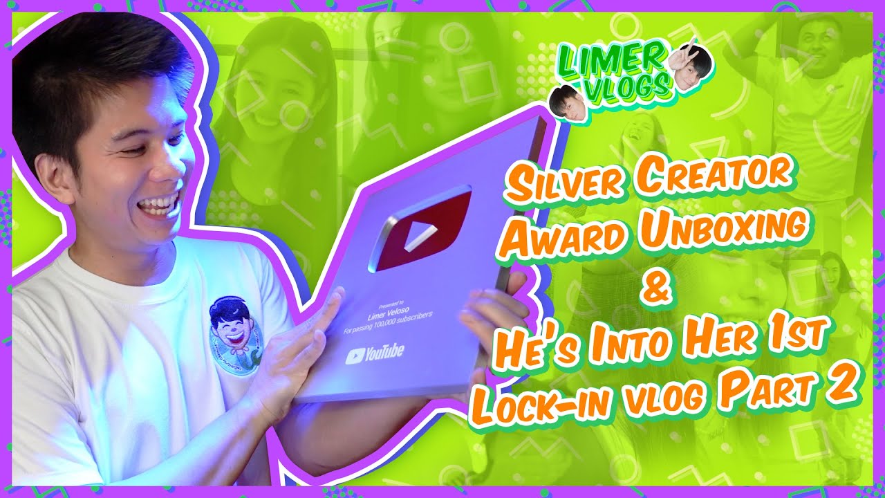 ▶️ Silver Creator Award Unboxing & He's Into Her 1st Lock-in vlog Part 2  💚 Limer Vlogs 💚