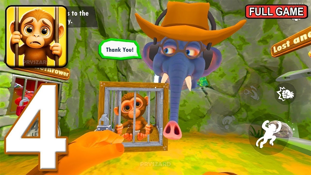 I AM MONKEY MOBILE ||  FUNNY GAMEPLAY || EPISODE #4 || #iammonkey #funnygameplay #video #tranding 