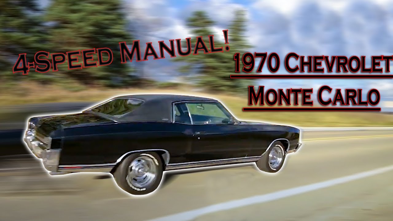 Заводская 4-ступенчатая коробка передач Chevrolet Monte Carlo 1970 года с двигателем 402c.i.