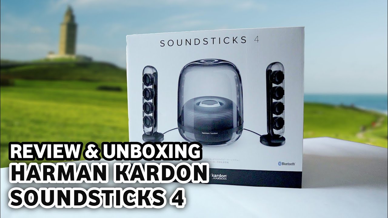 HARMAN KARDON SOUNDSTICKS 4 SPEAKER - UNBOXING & REVIEW (BAHASA INDONESIA) MARKIPIUW