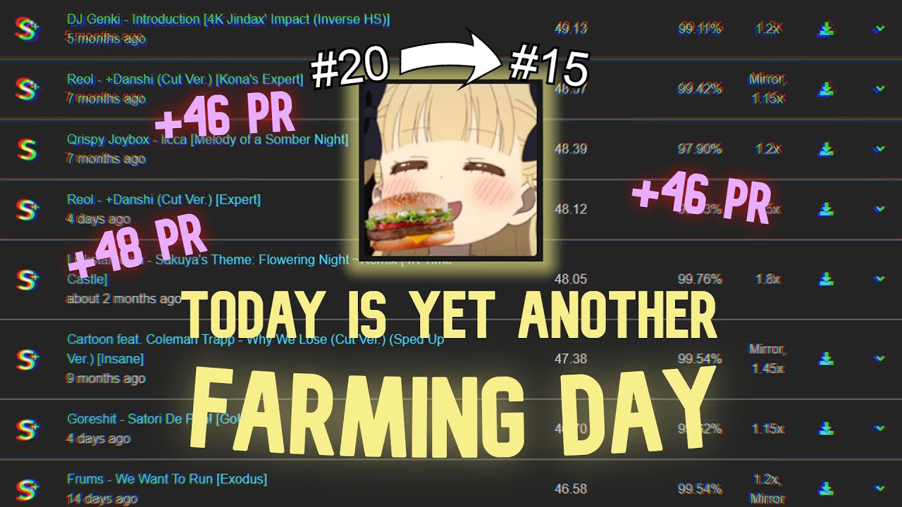 Quaver - Farming without abusing CJ/LN! (TODAY IS FARMING DAY #2)