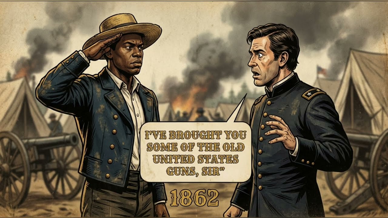 The Slave (Real nig*a) Who Stole a Confederate Warship at 3AM