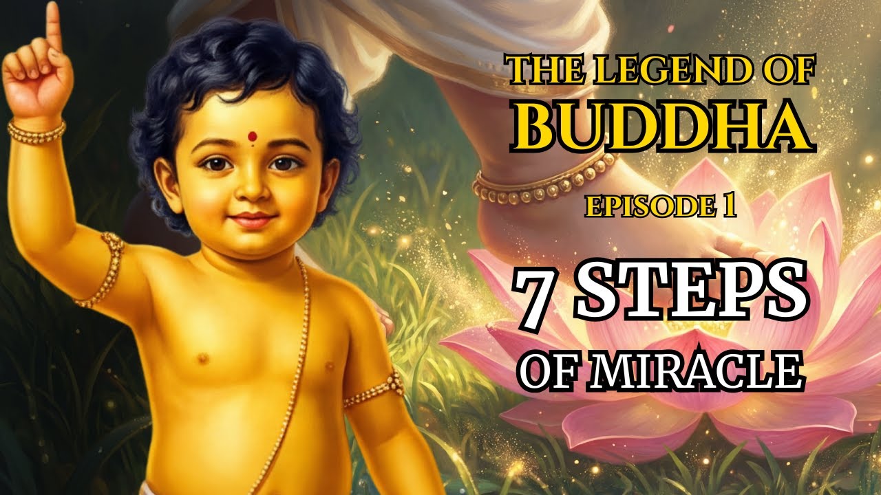The Legend of Buddha: Why Did He Walk 7 Steps? - Ep 1 (4K Cinematic)