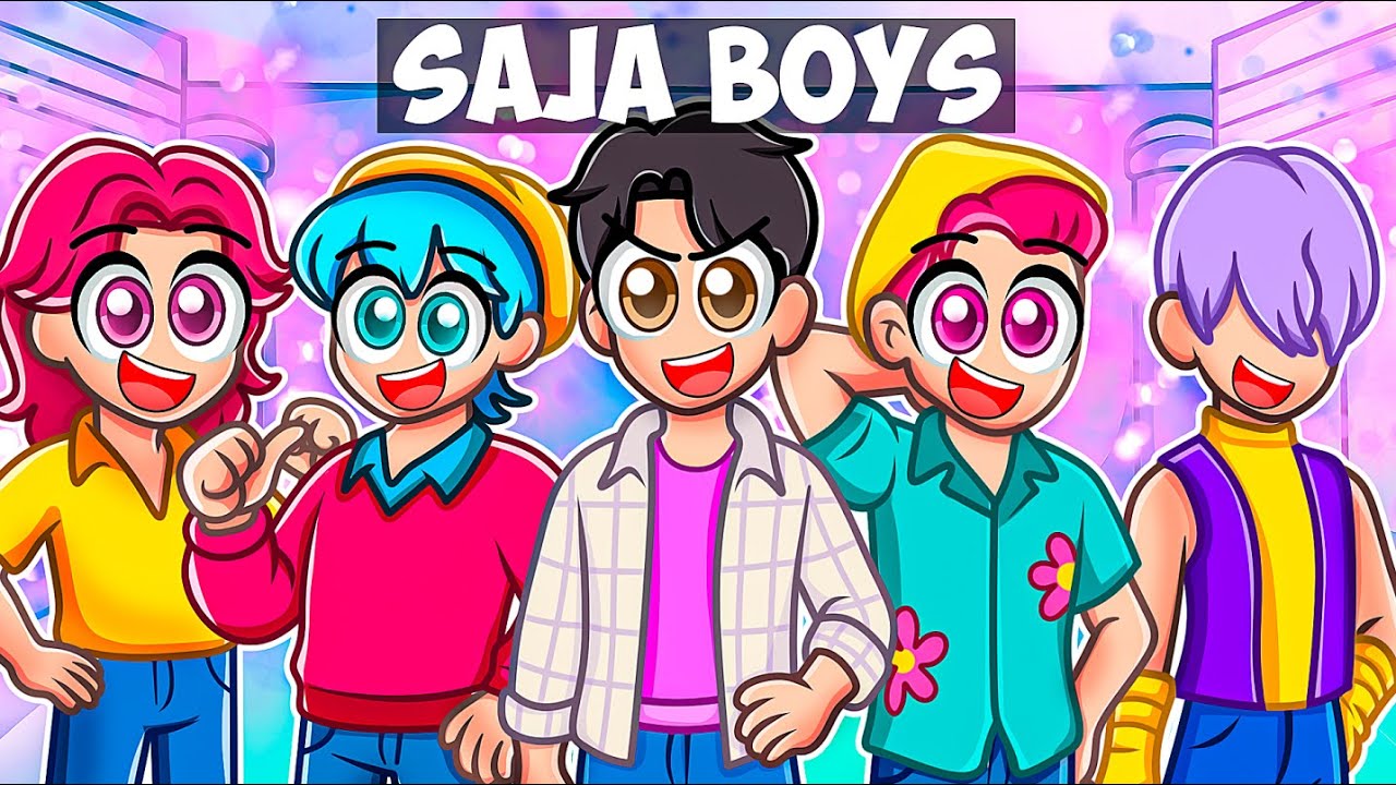 Fizemos os SAJA BOYS no DRESS TO IMPRESS
