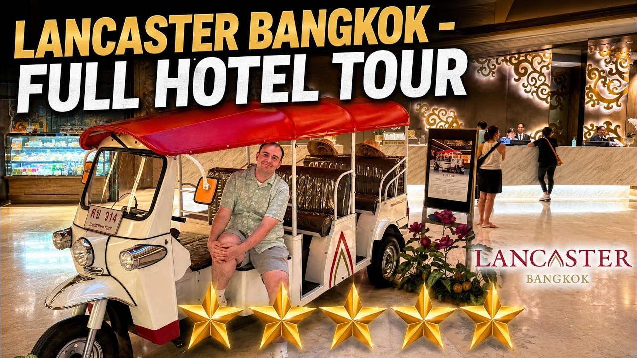 Inside Bangkok&rsquo;s LUXURY hidden gem hotel | Lancaster Bangkok | Full Tour