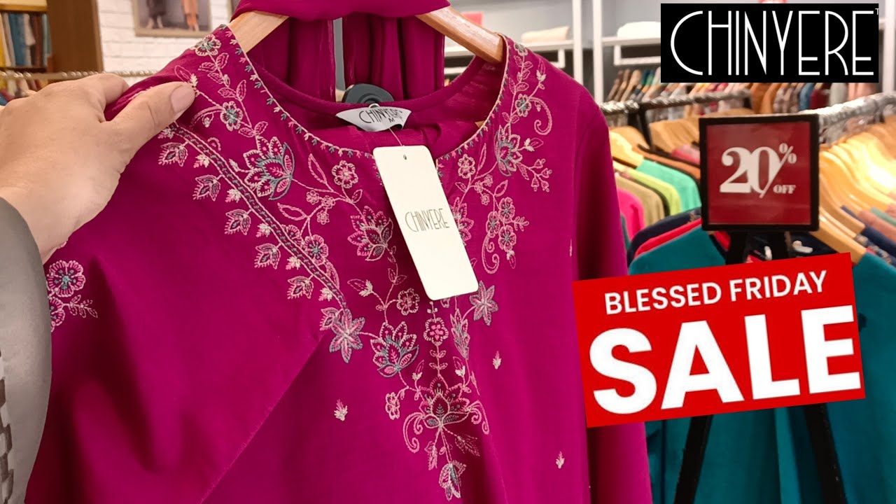 Chinyere Bless Friday Winter Sale 2025🔥chinyere winter collection 2025 On Sale Today Flat 20% OFF❣️