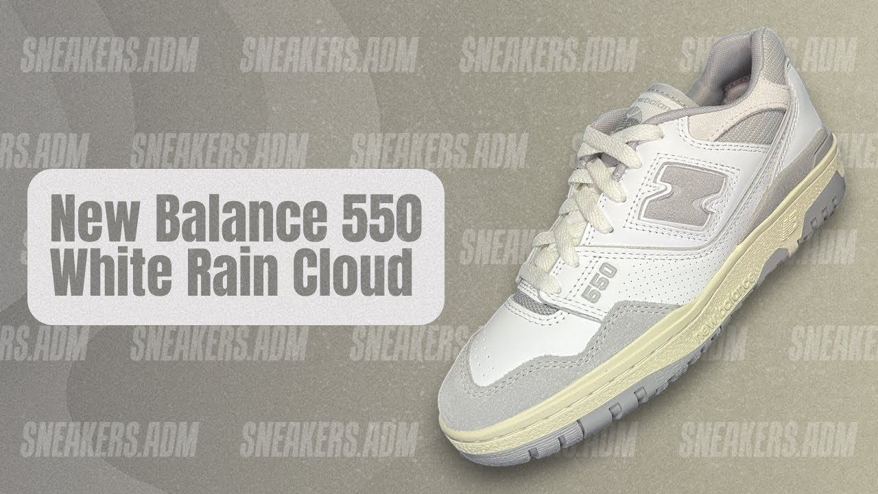 New Balance 550 White Rain Cloud - BB550NEA - 