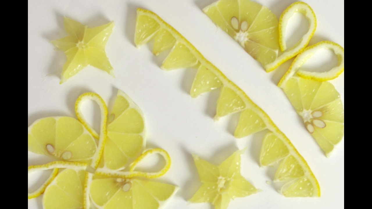 Lemon Garnishes