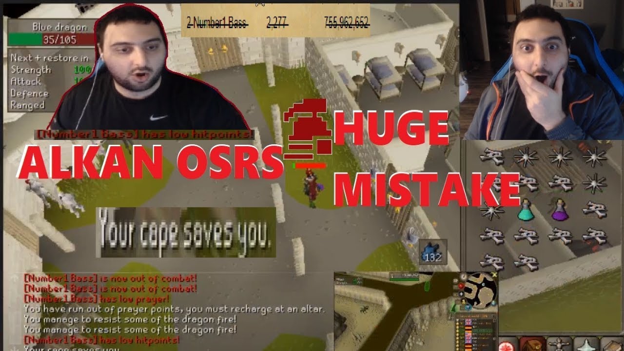 HCIM HE ALMOST LOST IT ALL!! OSRS JAGEX