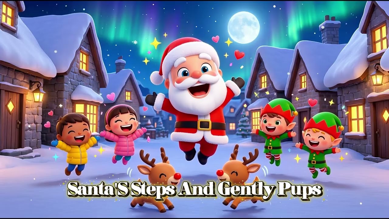 Зимние шаги радости Санты — Мятная тропа движения, музыки и нежной уверенности